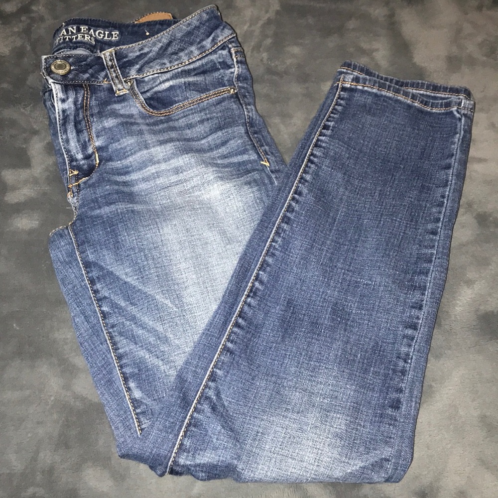 American Eagle Skinny Jeans Medium Wash